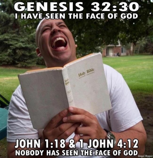 When you find an apparent plot hole in the best-selling book of all time. 😂