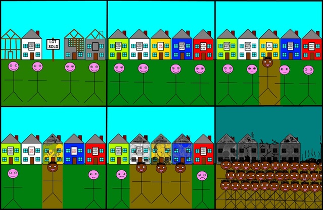 And they say diversity isn't our strength. Look how happy everyone is at the end!