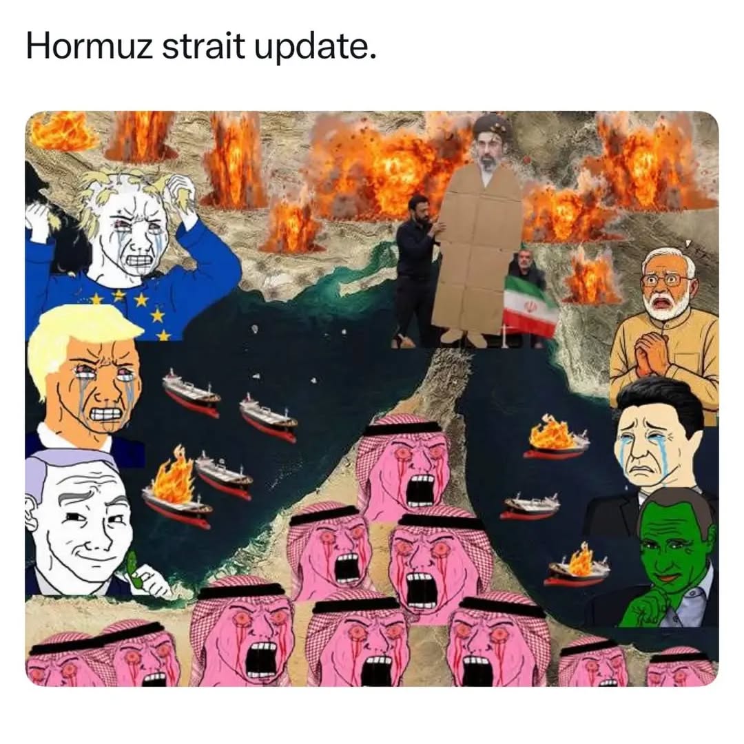 When Iran decides to play with matches near the world's biggest gas station. ⛽️💥