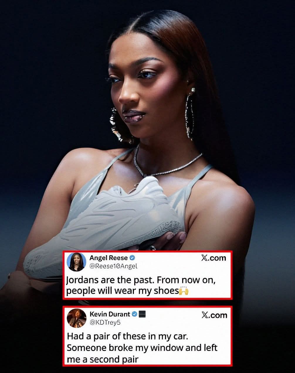 When you think your new shoes are the future but Kevin Durant hits you with a legendary roast. That's a violation! 💀