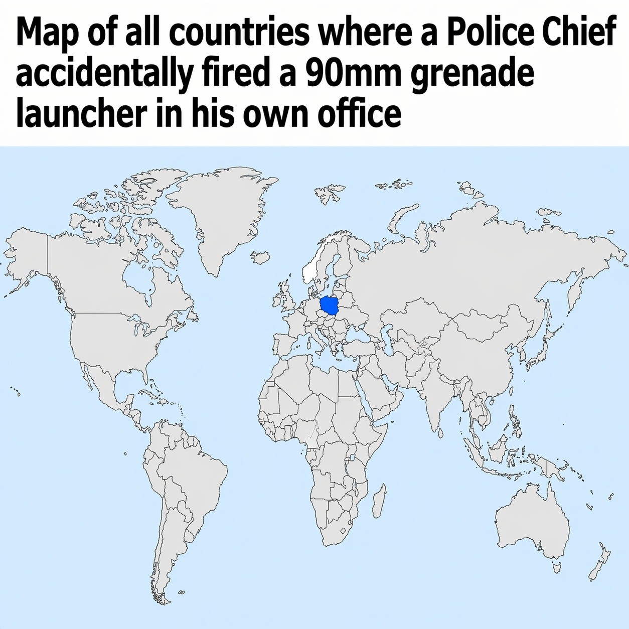 And they say office jobs are boring. This Polish Police Chief certainly knows how to make a bang! 💥🇵🇱