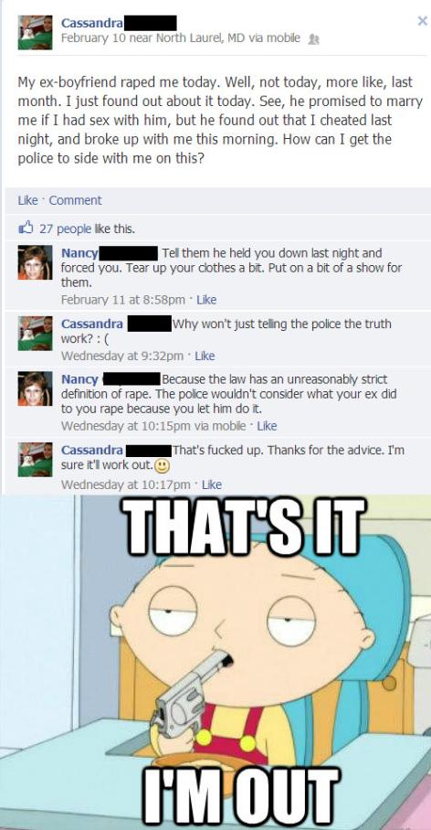 My brain cells committing suicide after reading this Facebook post. I've had enough internet for today. 😵