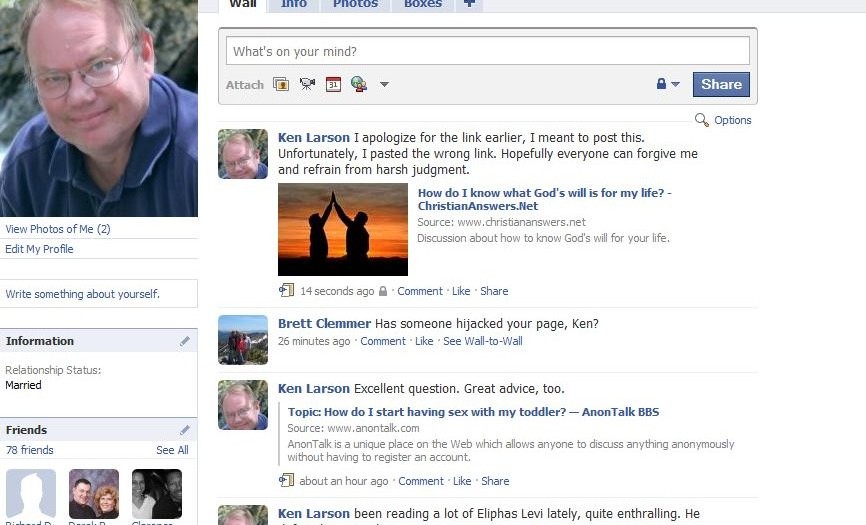 Proof that you should always double-check your clipboard before posting on Facebook. ALWAYS. 😅
