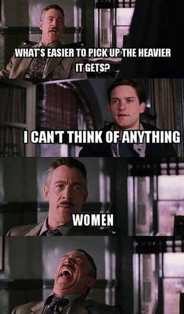 J. Jonah Jameson dropping the most savage riddle on an unsuspecting Peter Parker. His laugh says it all. 💀😂