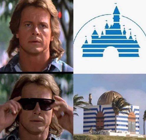 When you finally put on the glasses and see what the Magic Kingdom is really about... 😳