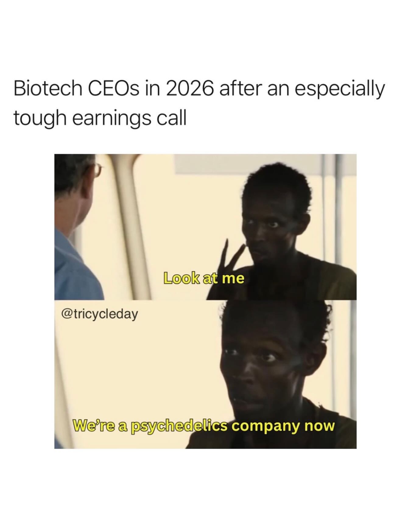 When the Q3 earnings call is a disaster, it's time for a strategic, mind-expanding business pivot. To the moon! 🚀🍄