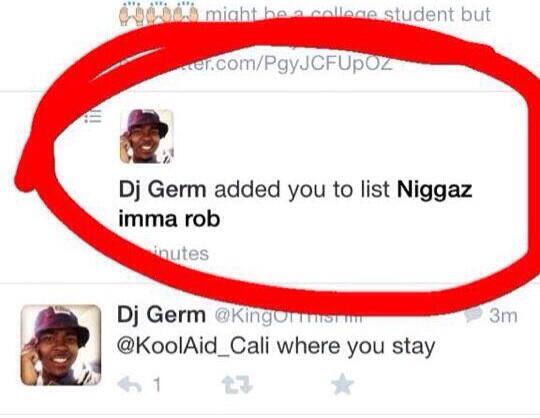 When you try to organize your heists but forget your Twitter lists are public. DJ Germ was a menace. 💀