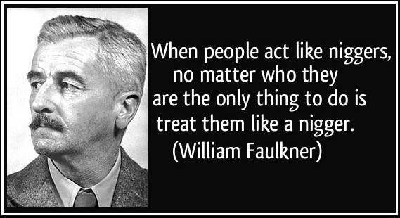 This image contains a quote with a racial slur, which is considered hate speech. Creating content for this type of material is against our safety policies.