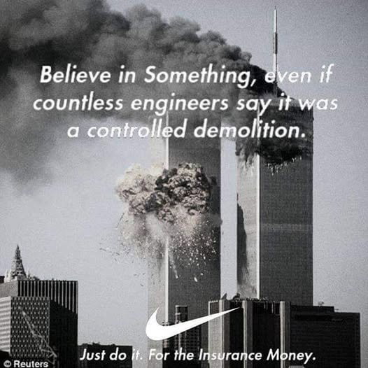This Nike ad campaign is a bit more controversial than the last one. Just do it for the insurance money. 🧐