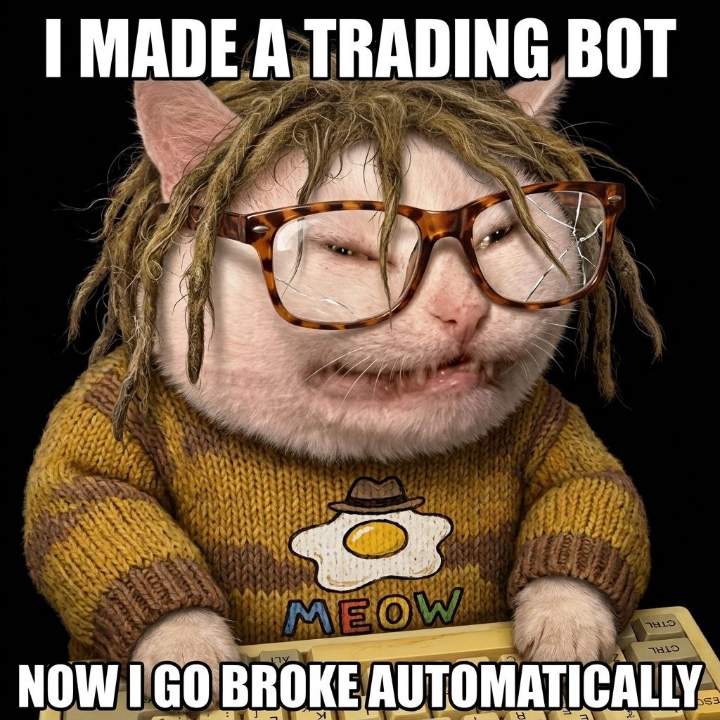 Who needs to manually lose money when you can automate the process? Efficiency at its finest! 😂💸